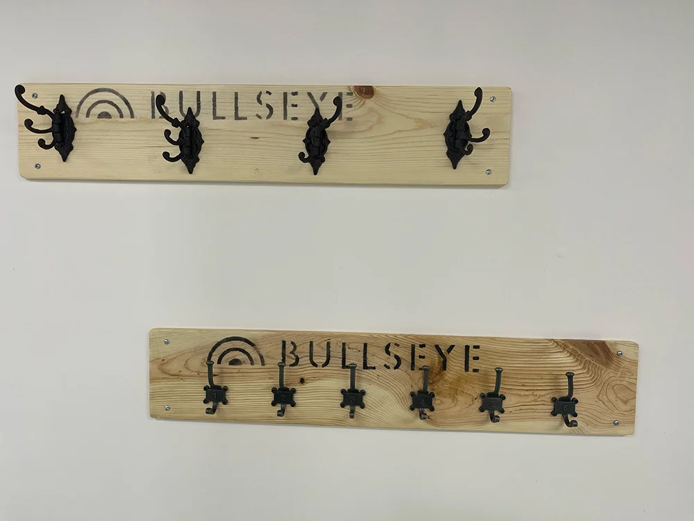 Custom coat racks.